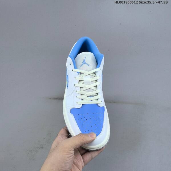 Jordan Air Jordan 1 Low white blue sail yellow grey EU 35 5-47 5 sneaker