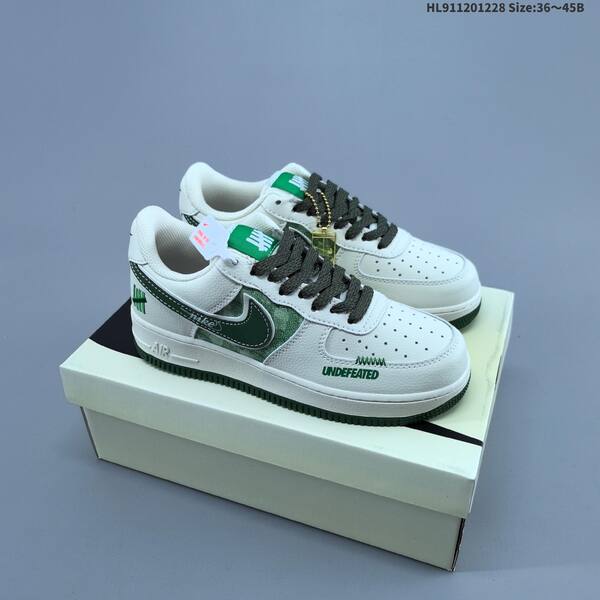 Nike Air Force 1 07 off white dark green white EU 36-45 sneaker