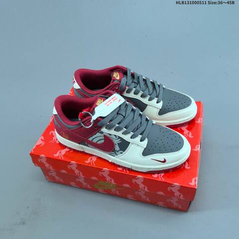 Nike Dunk SB Low Dark Grey Off White Gold EU 36-45 Skate Shoe - Unisex (BS-60421)