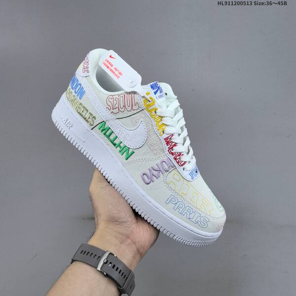 Nike Air Force 1 07 LV8 white multicolor EU 36-45 sneaker