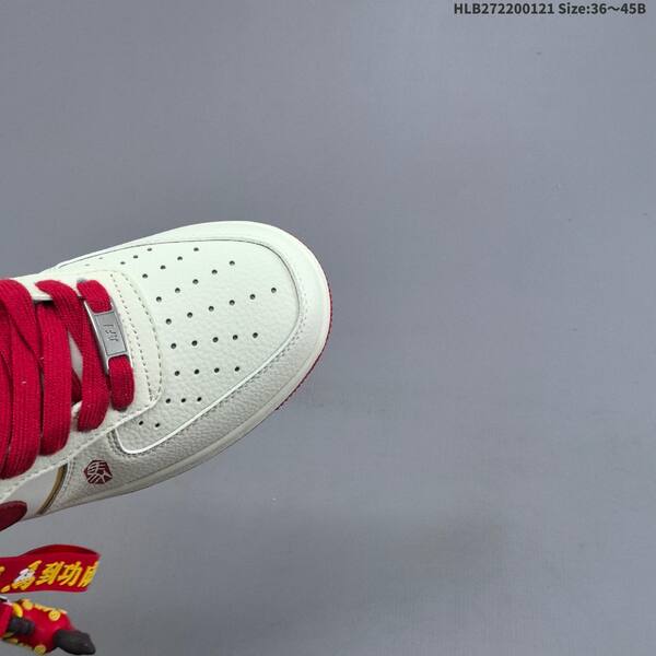 Nike Air Force 1 07 Low off white red black gold EU 36-45 sneaker