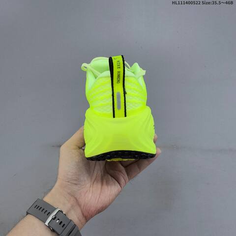 Nike Vomero Plus ReactX Air Zoom White Neon Yellow Black EU 35 5-46 Running Shoe - Unisex (BS-60217)