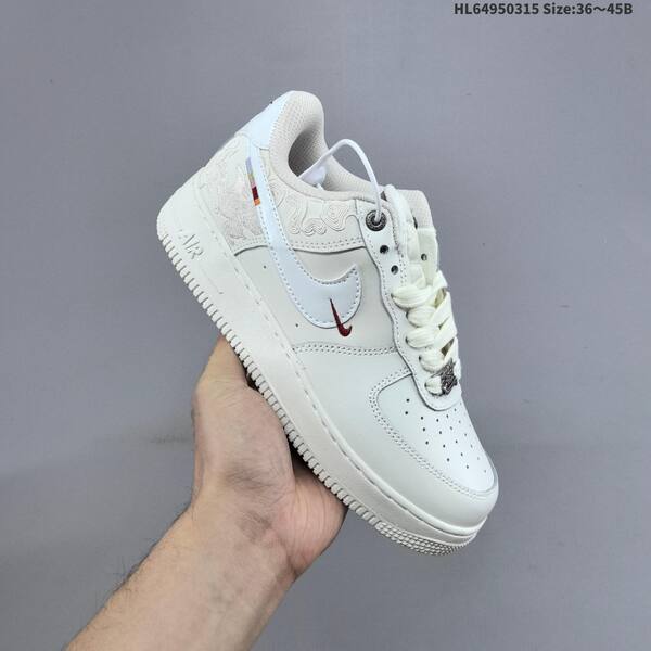 Nike Air Force 1 07 CNY off white white red multicolor EU 36-45 sneaker