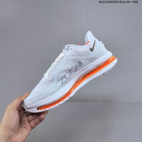 Nike Pegasus Premium Airscape white black orange EU 36-46 running shoe