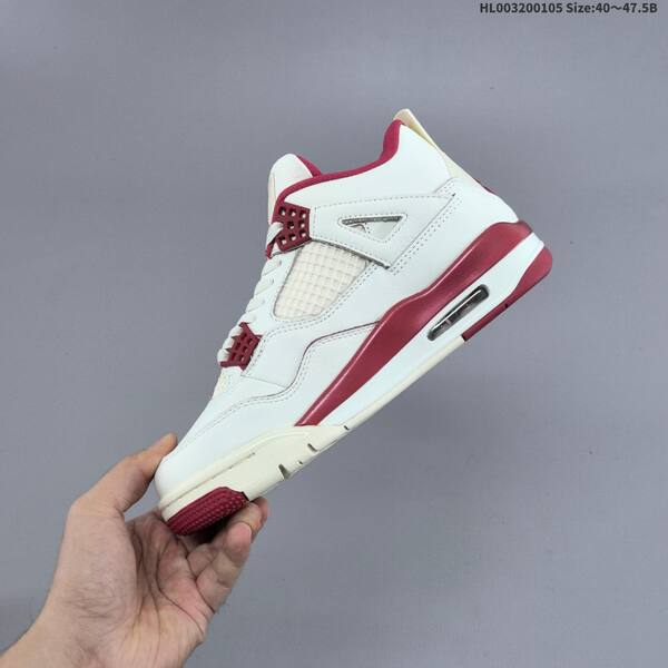 Jordan Air Jordan 4 Retro white / sierra red 40~47.5 basketball