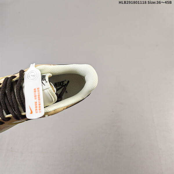 Nike Air Force 1 Low tan brown white off white EU 36-45 sneaker