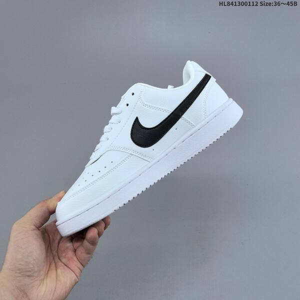Nike Court Vision Low white black EU 36-45 skate shoe