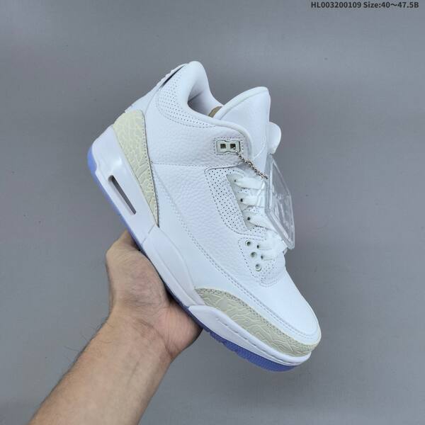 Jordan Air Jordan 3 Retro Pure White EU 40-47.5 basketball