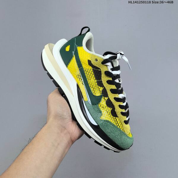 Nike Sacai x Nike VaporWaffle SP 3 0 yellow green black white purple EU 36-46 sneaker