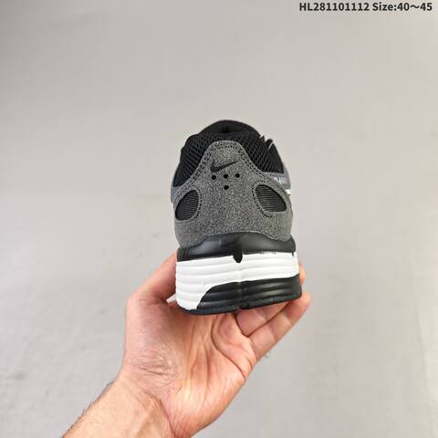 Nike P-6000 Black White Grey Silver EU 40-45 Running Shoe - Men's (BS-63829)