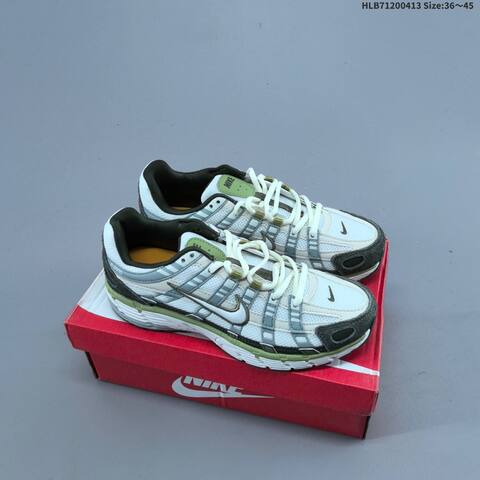 Nike P-6000 Black White EU 36-45 Running Shoe - Unisex (BS-60770)