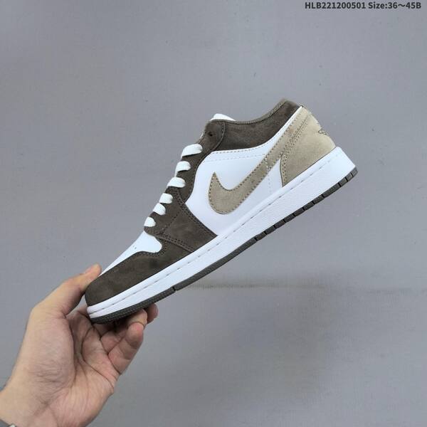 Jordan Air Jordan 1 Low 553558-046 White/Brown/Taupe EU 36-45 casual