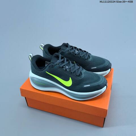 Nike Vomero Plus ReactX Air Zoom Dark Grey Volt White EU 39-45 Running Shoe - Unisex (BS-61137)