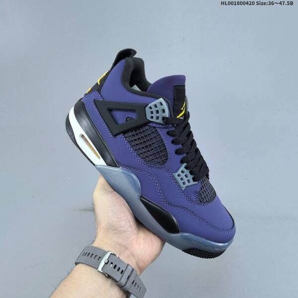 Jordan Air Jordan 4 Retro OG Imperial Purple/Black/Grey EU 36-47.5 basketball