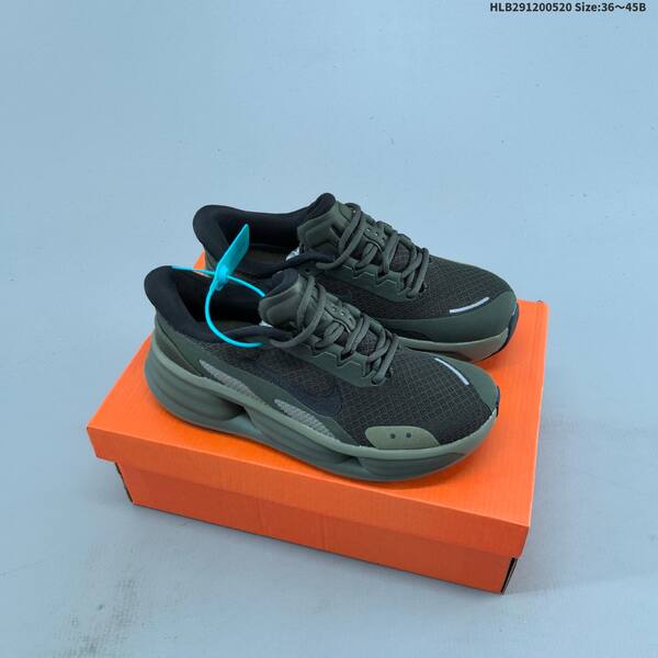 Nike Comfort Ride EasyOn Access black white olive green EU 36-45 running shoe