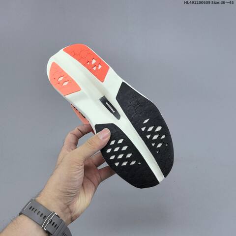 On Cloudboom Volt Coral Orange White Black EU 36-45 Running Shoe Running Sneakers - Unisex (BS-69494)