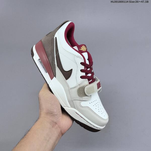 Jordan Legacy 312 Low white / burgundy / taupe / brown 36~47.5B lifestyle