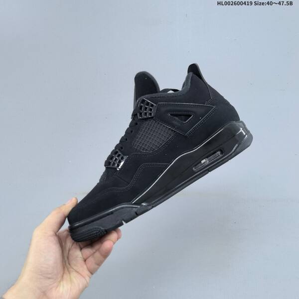 Jordan Air Jordan 4 Retro "Black Cat" Black/Black EU 40-47.5 basketball