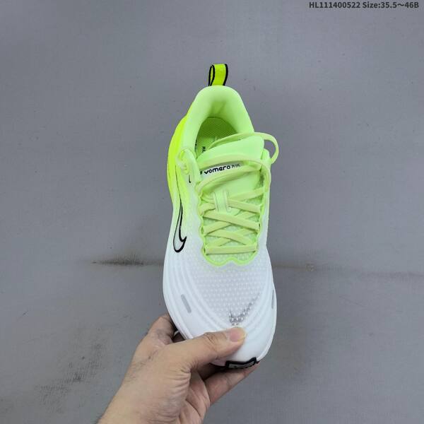 Nike Vomero Plus ReactX Air Zoom white neon yellow black EU 35 5-46 running shoe