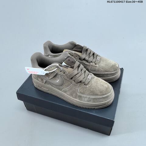 Nike Air Force 1 07 Burgundy Pink EU 36-45 Sneaker - Unisex (BS-60679)