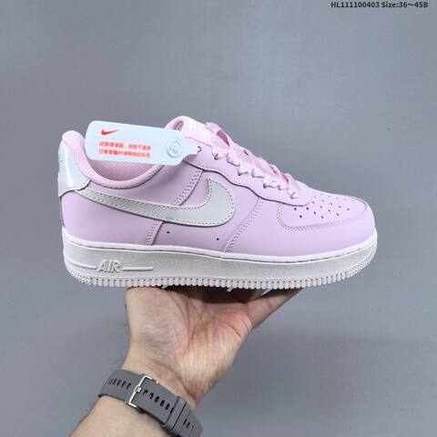 Nike Air Force 1 07 Light Beige Light Pink White EU 36 45 Sneaker EU 36-45 - Unisex (BS-60953)
