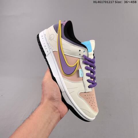 Nike SB Dunk Low Saint Seiya Custom Off White Red Gold Dark Brown EU 36-45 Skate Shoe - Unisex (BS-62620)