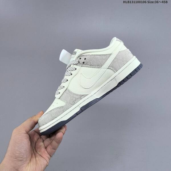 Nike SB Dunk Low light grey white dark grey EU 36-45 skate shoe