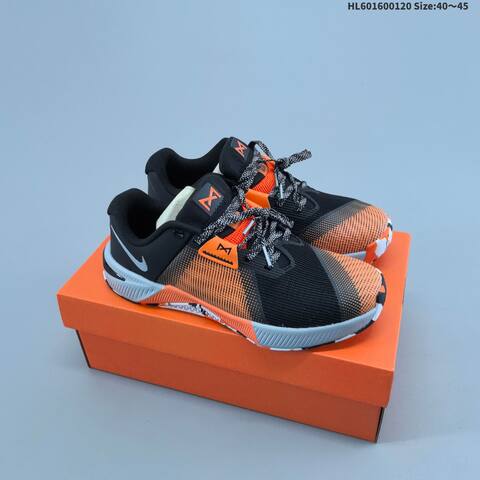 Nike Metcon 10 Black Orange Grey White EU 36-45 Training Shoe - Unisex (BS-61871)