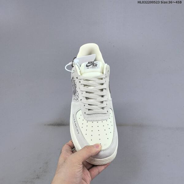 Nike Air Force 1 07 LV8 light grey dark grey cream white EU 36-45 sneaker