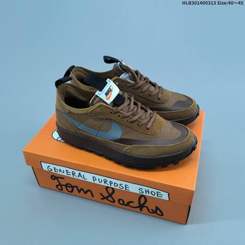 Nike Tom Sachs General Purpose Shoe Grey White Orange Yellow Cream EU 36-45 Sneaker - Unisex (BS-61345)
