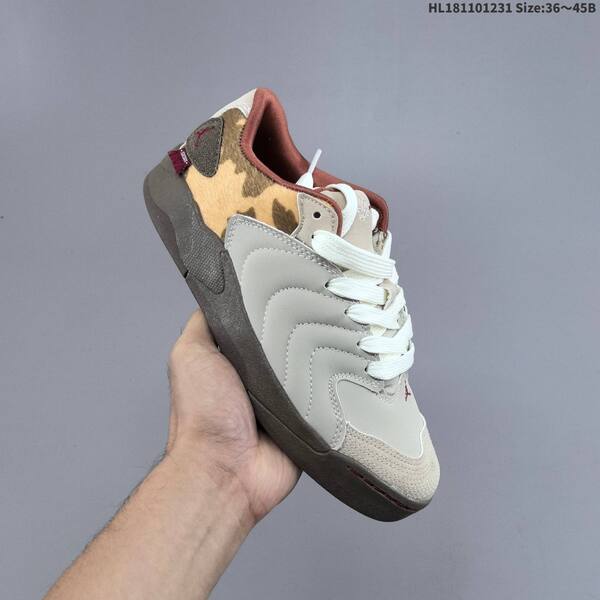 Jordan Session CNY grey / beige / maroon / white 36-45B lifestyle