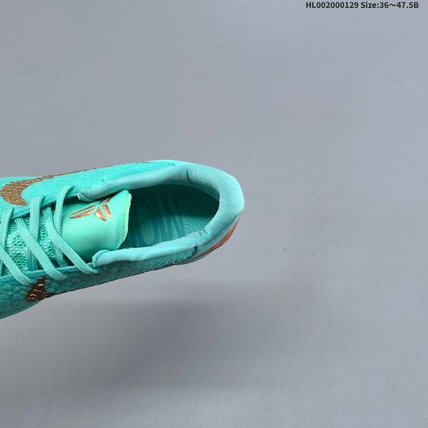 Nike Kobe 6 Protro Statue Of Liberty turquoise metallic gold EU 36-47 5 basketball shoe