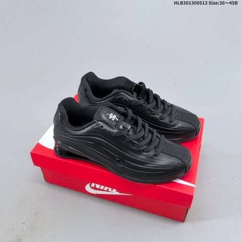 Nike Shox Z HQ7540-001 Metallic Silver Black EU 36-45 Running Shoe - Unisex (BS-60361)