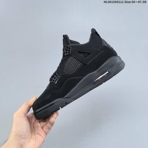 Jordan Air Jordan 4 Retro Black Cat / triple black EU 36-47.5 basketball