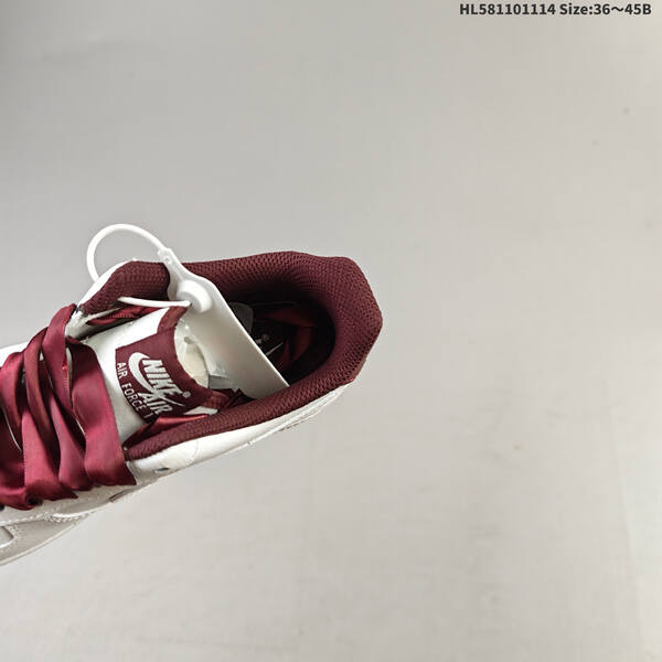 Nike Air Force 1 07 white dark red EU 36-45 sneaker