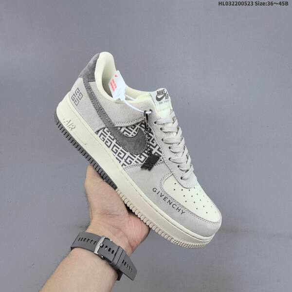 Nike Air Force 1 07 LV8 light grey dark grey cream white EU 36-45 sneaker
