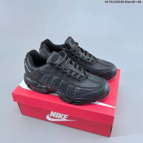 Nike Air Max 95 Dark Grey Black Orange Yellow EU 39-46 Running Shoe - Unisex (BS-62179)