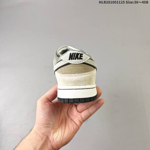 Nike SB Dunk Low Zoom Air White Beige Grey Black EU 36-45 Skate Shoe - Unisex (BS-63077)