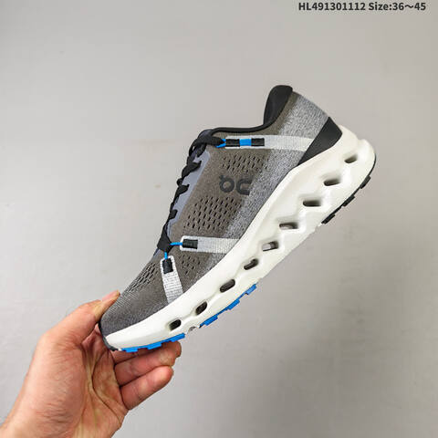 On Cloudsurfer 2 Grey White Black Green EU 36-45 Running Shoe Running Sneakers - Unisex (BS-69824)