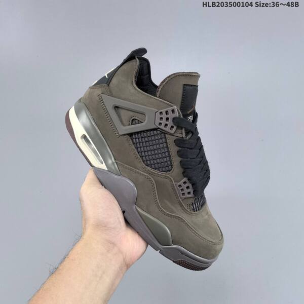 Jordan Air Jordan 4 Retro taupe/grey with black EU 36-48 basketball