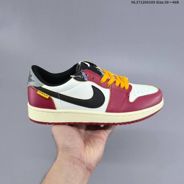 Jordan Air Jordan 1 Retro Low OG White/Burgundy/Black/Yellow EU 36-46 lifestyle