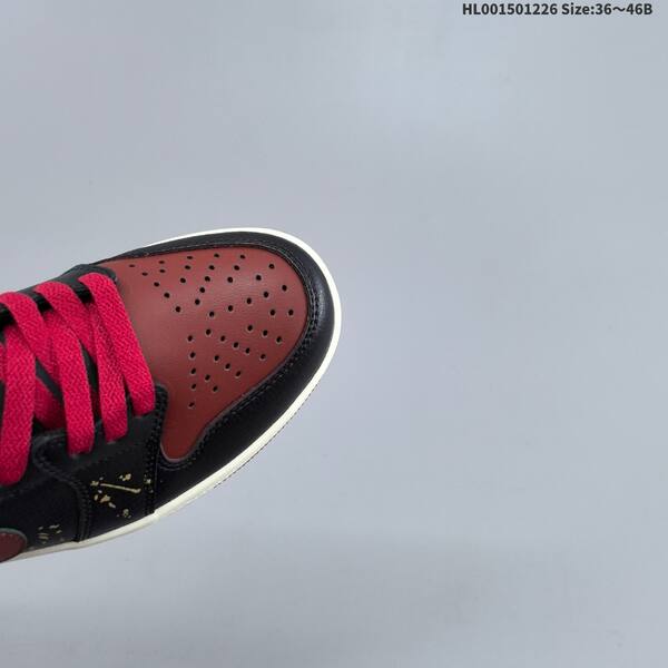 Jordan Air Jordan 1 Low black/brown/red 36~46B lifestyle