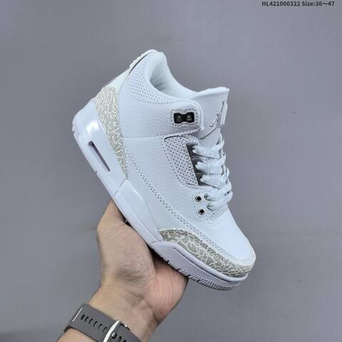 Nike Air Jordan 3 Retro AIR JORDAN CT8532-101 ID HL421000322 Size 36 47 Lifestyle - Unisex (BS-66468)