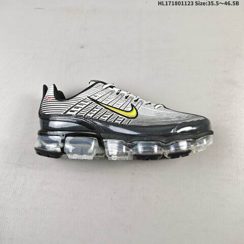 Nike Air VaporMax 360 Black White Metallic Green Red EU 35 5-46 5 Running Shoe - Unisex (BS-63189)