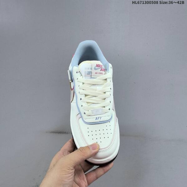 Nike WMNS Air Force 1 Shadow sail light blue pink dark brown EU 36-42 sneaker
