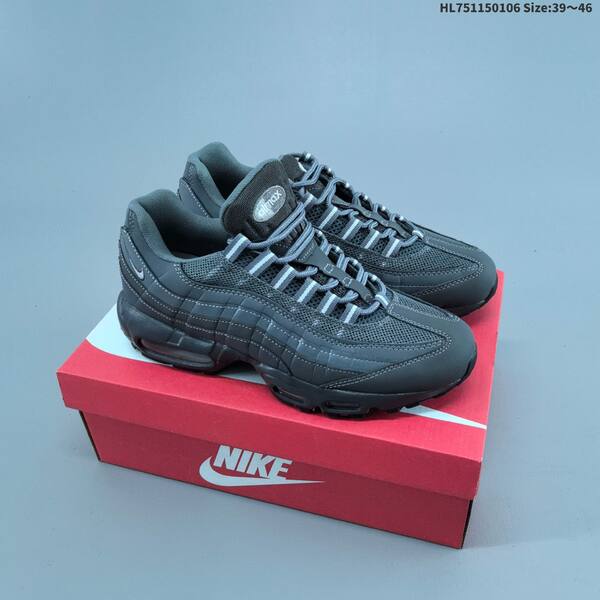 Nike Air Max 95 dark grey black orange yellow EU 39-46 running shoe