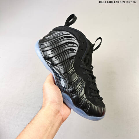 Nike Foamposite One HF2902-001 Black EU 40-47 Basketball Shoe - Men's (BS-63128)