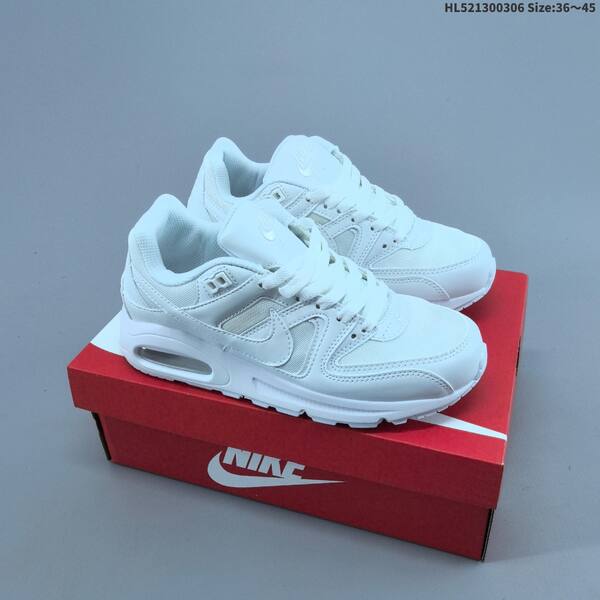 Nike Air Max Command Leather grey black white EU 40-45 running shoe