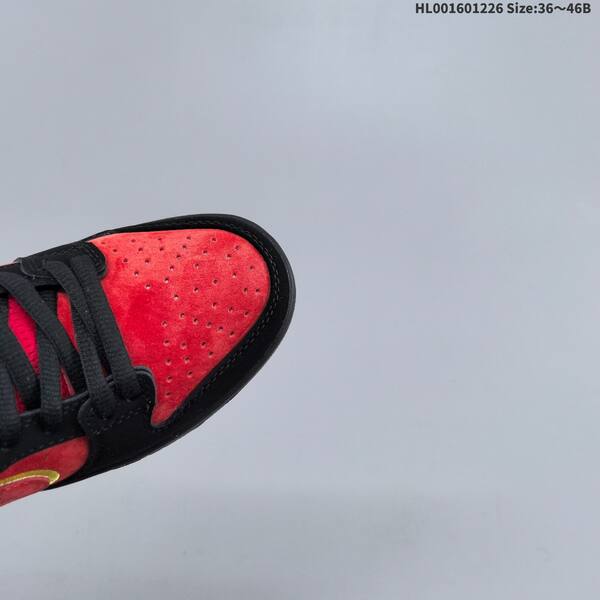 Nike SB Dunk Low Pro red black green yellow gum EU 36-46 skate shoe