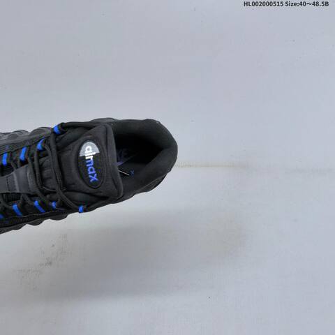 Nike Air Max 95 Black Grey Blue EU 40-48 5 Running Shoe - Men's (BS-60334)